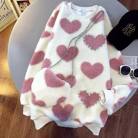 Pink - Gerald Sweater with Bag