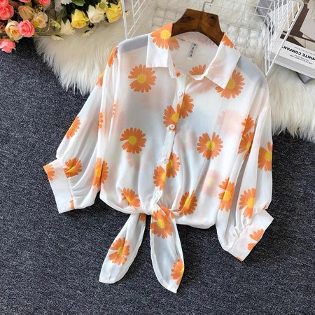 Sunflower Statement Shirts - Alamode By Akanksha