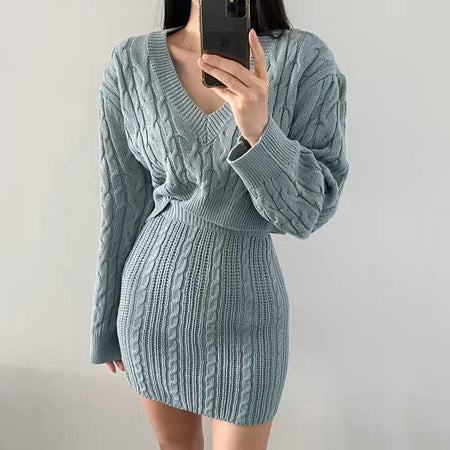 Blue - Lenny Statement Coord Set