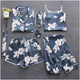 7 Pc Nightset -Satin Silk - Alamode By Akanksha