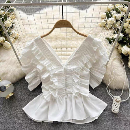 White - Sharon Statement Top