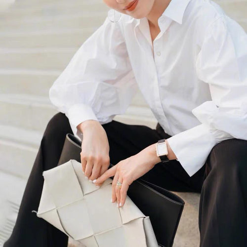 Hathway Celebrity Style Shirt In White