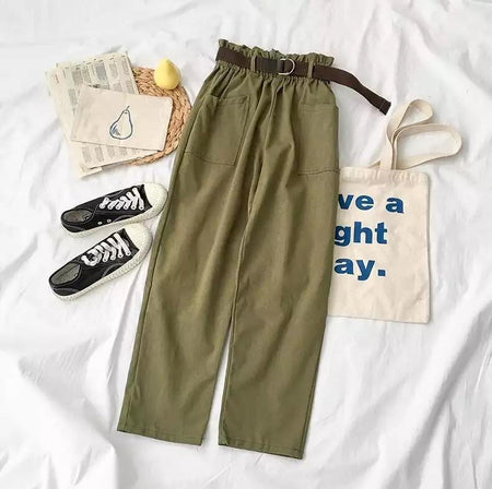 Green - Hader Cargo Pants