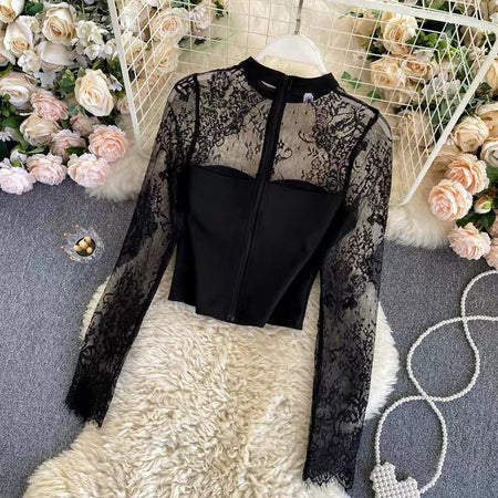 Yati Lace Blouse - Alamode By Akanksha