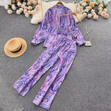 Simba Y2K 3 Pc Abstract Coord Set - Alamode By Akanksha