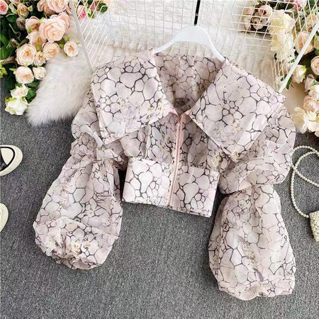 Beige - Kronos Formal Blouse