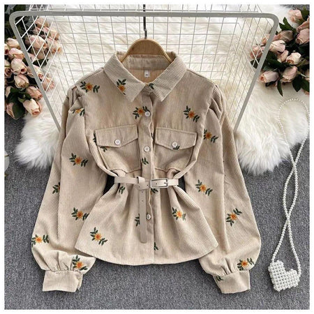 Beige - Cynthia Corduroy Jacket
