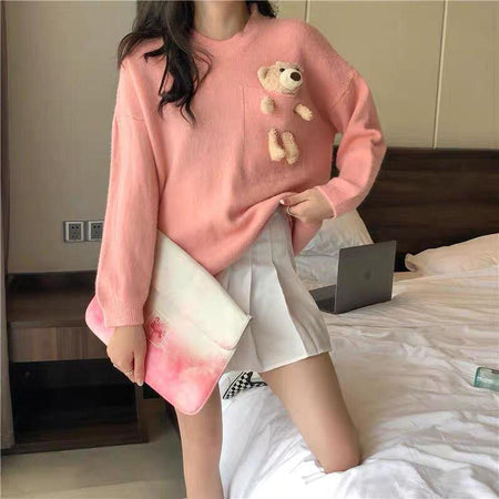 Pink - Lisbon Teddy Sweaters