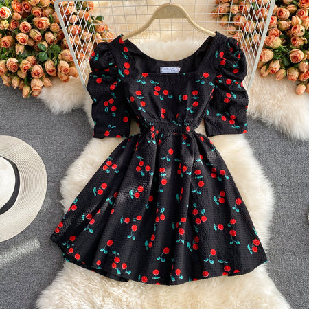 Black - Thaton Floral Dress
