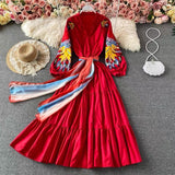Farrah Luxury Embroidered Dress - Alamode By Akanksha