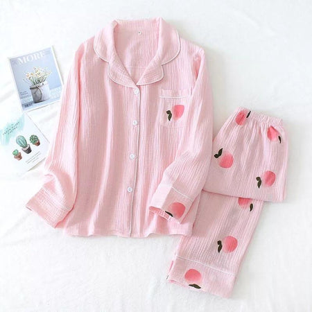 Pink - Cherry Cotton Nightset
