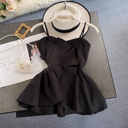 Black - Kate Luxury Peplum Blouse