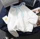 Ecco Colour Block Hoodie - Alamode By Akanksha