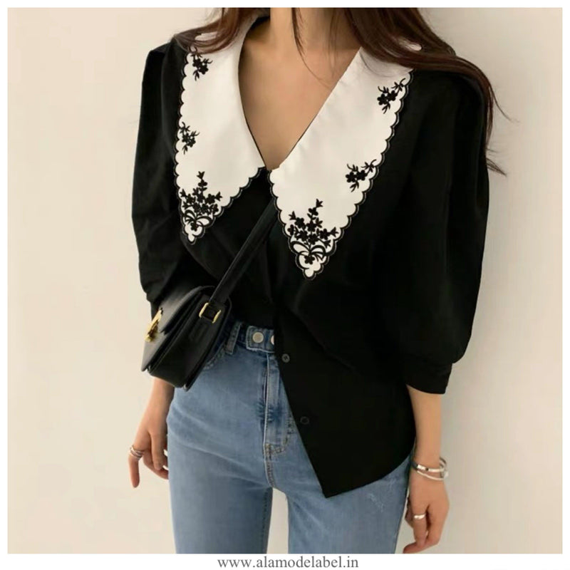 Tempa Vintage Blouse - Alamode By Akanksha