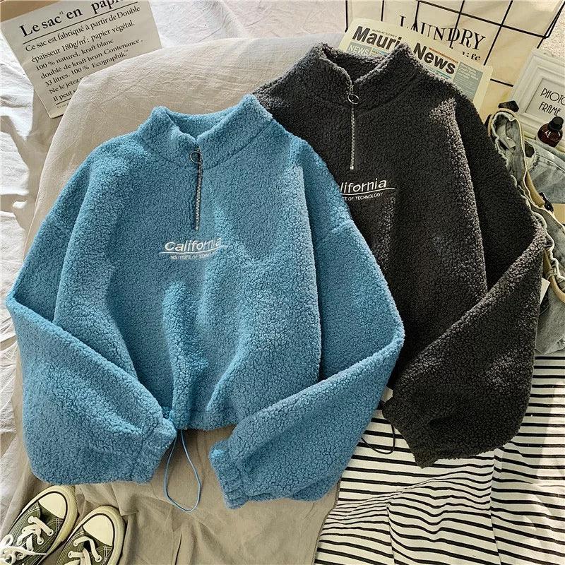 Gauster Fuzzy Sweatshirt - Alamode By Akanksha