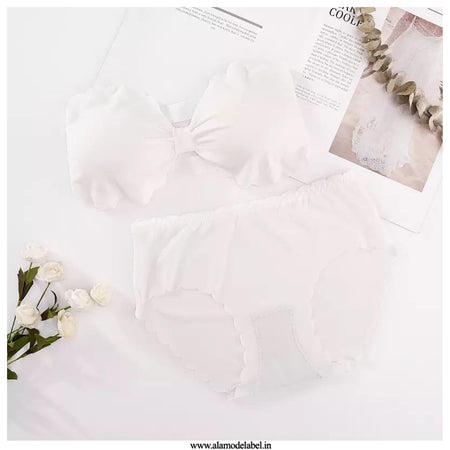 Luxury Scalloped Lingerie Set - Alamode By Akanksha