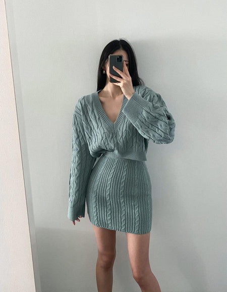 Lenny Statement Coord Set - Alamode By Akanksha