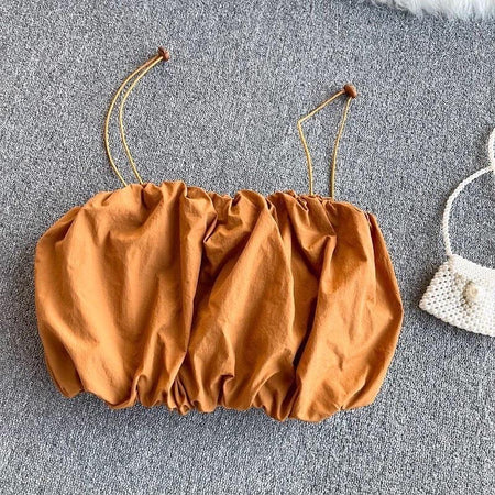 Mustard - Samandra Crop Tops