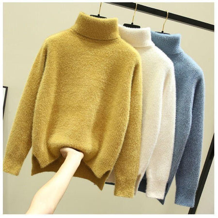 White - Lucas Statement Sweater