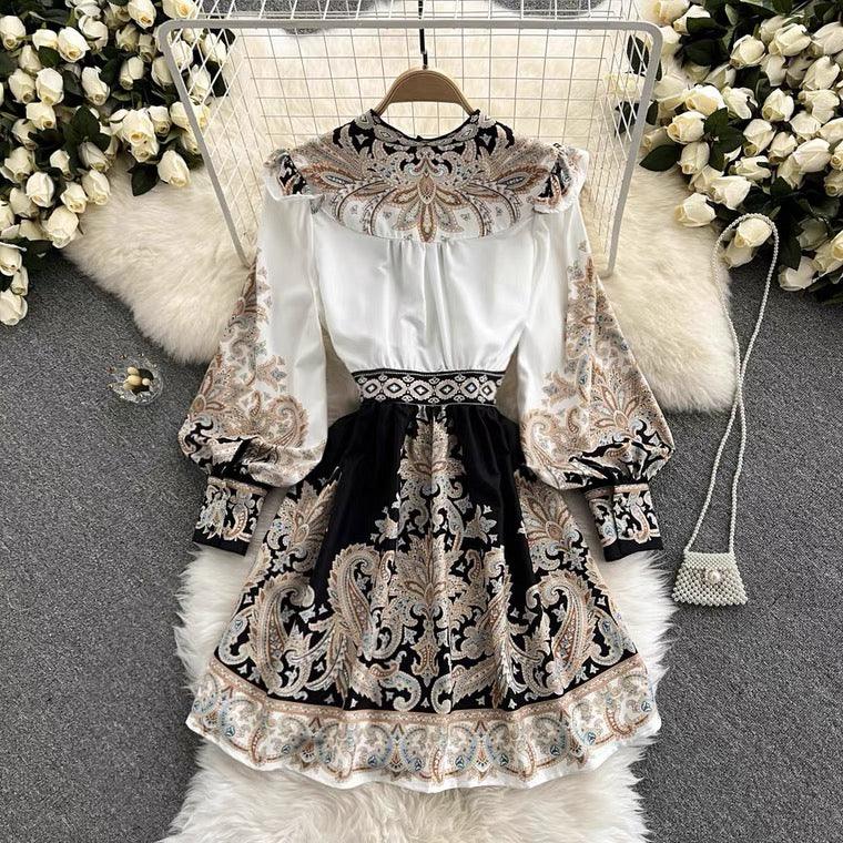 Santorini Vintage Dress - Alamode By Akanksha