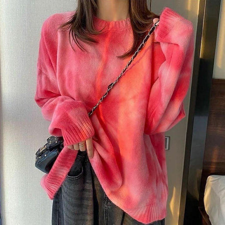 Pink - Tie and Dye Pullovers
