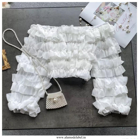 White - Croba Luxury Blouse