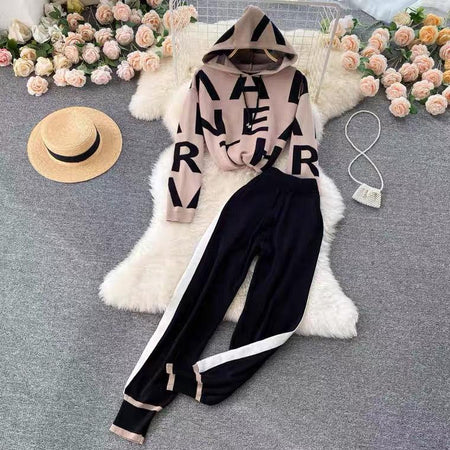 Brown - Sandra Luxury Tracksuits
