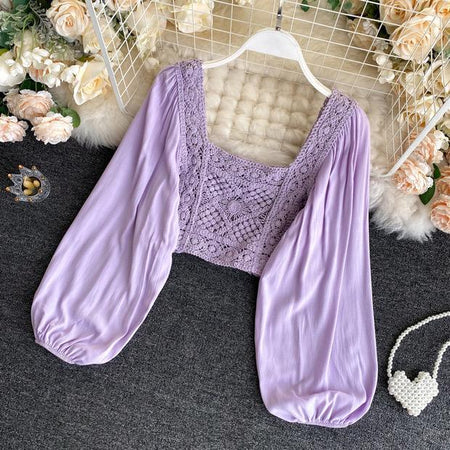 Alma Crochet Blouse - Alamode By Akanksha