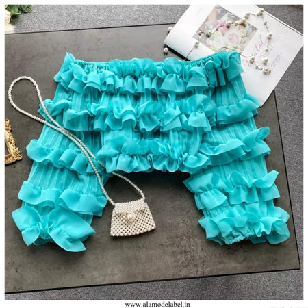 Blue - Croba Luxury Blouse
