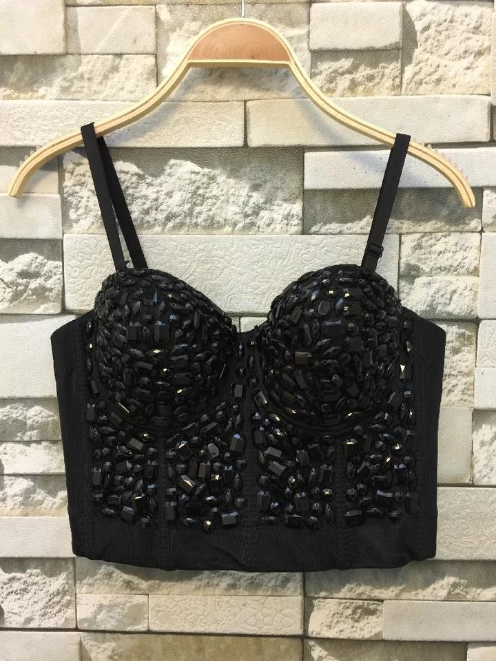 Rhinestone Bustier - Alamode By Akanksha